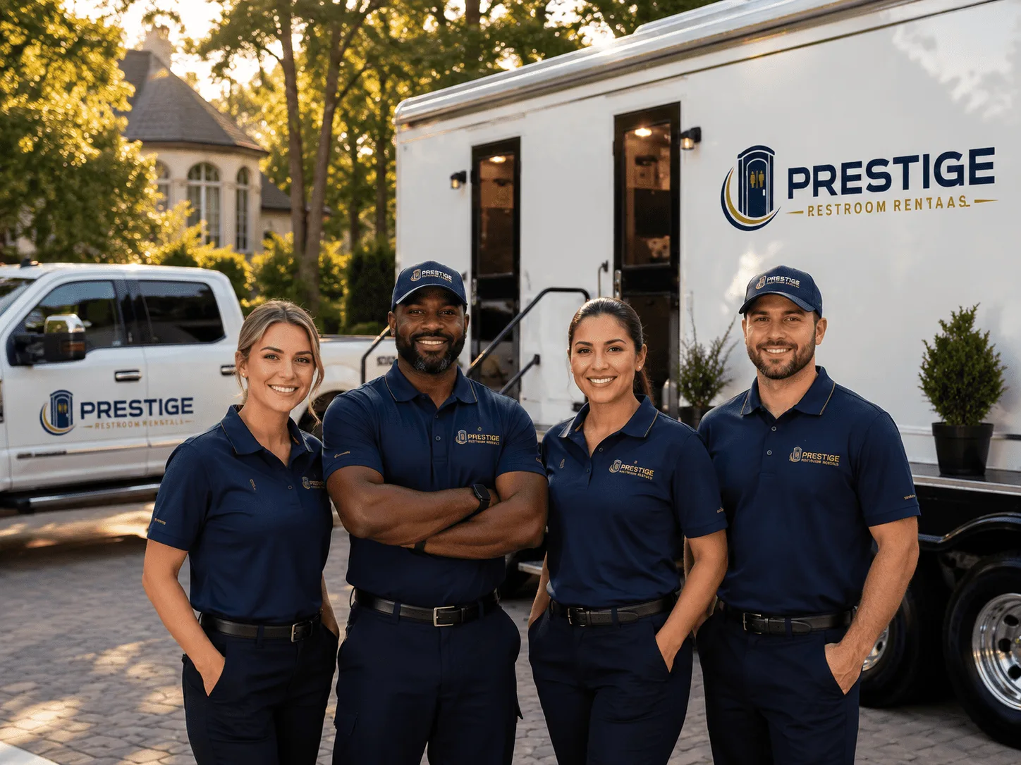 Trusted Luxury Portable Restrooms company in Dalzell, IL